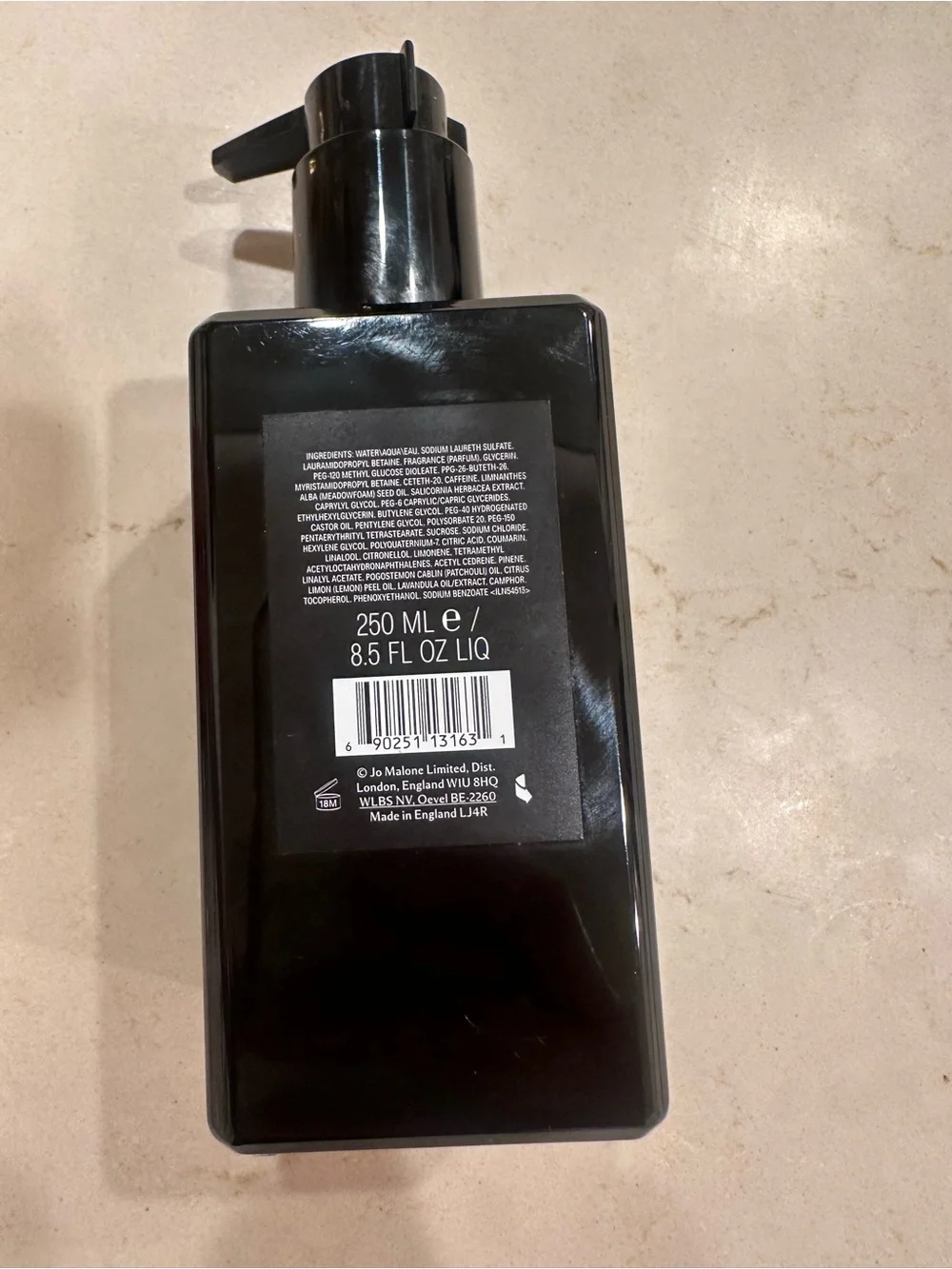 Jo Malone luxurious cleansing